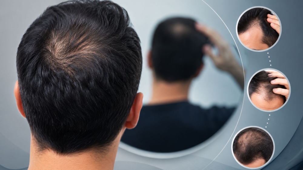 Early Signs of Male Pattern Baldness