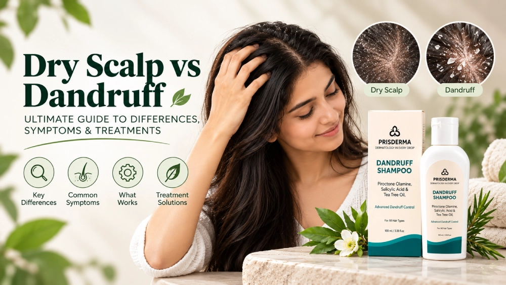 Dry Scalp vs Dandruff: Ultimate Guide to Differences, Symptoms & Treatments