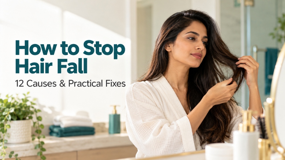 How to Stop Hair Fall_ Causes & Fixes